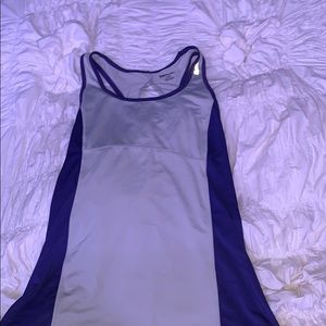silverish grey reebok tank medium